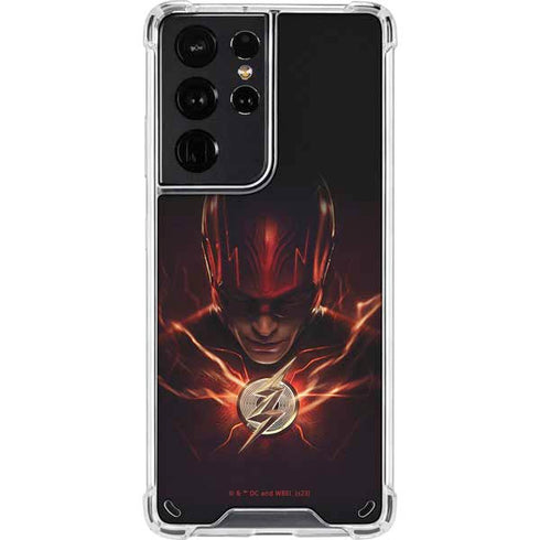 DC Comics The Flash Movie: The Flash Poster Galaxy S21 Ultra 5G Clear Case